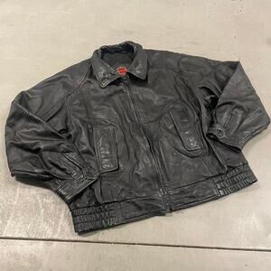 Vintage William barry leather jacket